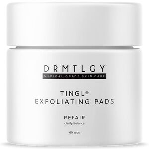 DRMTLGY TINGL® Exfoliating Pads 60 count NEW UNUSED EX11/26